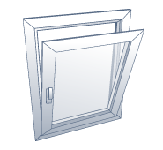 Ventana abatible